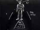 Original THE OFFS First Record JEAN-MICHEL BASQUIAT Artwork Cover LP