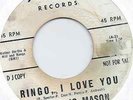 BONNIE JO MASON (CHER) RINGO, I LOVE YOU ANNETTE 45 PHIL SPECTOR PROD 45 RARE