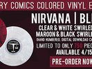 Nirvana - Bleach (Newbury Comics Exclusive Clear & White Swirl Vinyl)