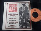 RARE FRENCH EP JOHNNY CASH / ORANGE BLOSSOM SPECIAL / CBS / ROCKABILLY