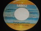 SISTERS LOVE GIVE ME YOUR LOVE 45 MOWEST FUNK NORTHERN SOUL HEAR