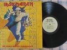 IRON MAIDEN - WE SHALL NEVER SURRENDER  LP BRAZIL