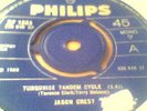 JASON CREST Turquoise Tandem Cycle VERY RARE ORIG 1968 UK KILLER PSYCH 45 EX+