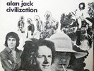 ALAN JACK CIVILIZATION bluesy mind FRENCH LP 1970 BYG 529 011 EX