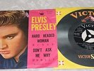 ELVIS PRESLEY 50s JAPAN SS1097 HARD HEADED WOMAN, DON'T ASK ME WHY RARE