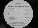 Paul McCartney WINGS AT THE SPEED OF SOUND Rare Promo lp NEAR MINT VINYL BEATLES