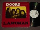 THE DOORS   L.A. WOMAN   RARE WHITE LABEL PROMO COPY LP Window Cover HIT STICKER