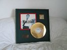 JOHNNY HALLYDAY DISQUE D'OR OFFICIEL 1985  ROCK'nROLL ATTITUDE certificat SNEP