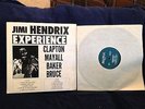 Jimi Hendrix Eric Clapton Ginger Baker John Mayall Jack Bruce CREAM LP Munia