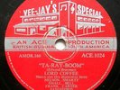 LORD COFFEE 78 Ta-Ray-Boom rare 50's UK Vee Jay Calypso #C 1198