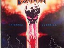DESTRUCTION Infernal Overkill 1985 + Insert Steam Hammer 1st press