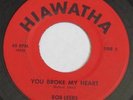 BOB LEERS YOU BROKE MY HEART RARE ROCKABILLY HEAR IT