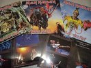 IRON MAIDEN  BRAZIL 3 LP SET COMPLETE RIO 2013 LTD ED 300 COPIES METAL CLEAR WAX