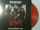 SLAYER -Live in Europe 1992- red vinyl # 11/100 hand numbered metallica
