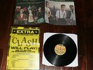 The Clash lp record album RARE with POSTER live June 1981 The Other Nights Bonds