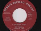 70s Soul/Sweet Soul 45 - Florida Spiritualaires - I Remember When - mp3