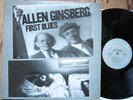 ALLEN GINSBERG * First Blues * 2xLP Promo HAMMOND Rec. NM * Bob Dylan
