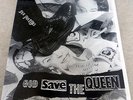 THE SEX PISTOLS God Save The Queen UK LP AMS7284 Clear Vinyl & Poster Sleeve MT