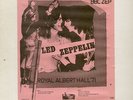 LED ZEPPELIN-LP- BBC ZEP- ROYAL ALBERT HALL 71- RARE 