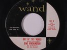 GINO WASHINGTON: Out Of This World / Come Monkey With Me 45 (clean VG, sm label