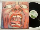KING CRIMSON IN THE COURT OF CRIMSON KING LP 1970 PALM TREE PINK RIM LABEL PROG