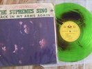 The SUPREMES 'BACK IN MY ARMS AGAIN' UNIQUE 1966 TAIWAN LP,on CSJ GREEN VINYL NM