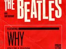 THE BEATLES, WHY/CRY FOR A SHADOW, ORIG 1964 WITH RARE TITLE SLV