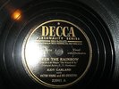 JUDY GARLAND Over the Rainbow DECCA 23961  WIZARD OF OZ  78 (Rare)