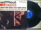 THELONIOUS MONK IN ACTION LP RARE ORIGINAL '58 RIVERSIDE DG mono JOHNNY GRIFFIN