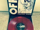 OFF Wasted Years LP RED Vinyl OOP Circle Jerks Black Flag w/ MP3 Download OOP
