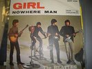 A VERY RARE ORIGINAL ITA 7' THE BEATLES GIRL NOWHERE MAN  QMSP 16396 PARLOPHON