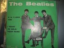 A VERY RARE ORIGINAL ITA 7' THE BEATLES P.S. I LOVE YOU I WANT HOLD YOUR HAND
