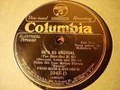 JAZZ FRED RICH OR He's So Unusual COLUMBIA 2043