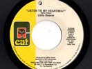 Modern Soul 45 LITTLE BEAVER Listen To My Heartbeat/We Three Cat Gr8 Doublesider