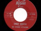 Halloween Garage Psych 45 NO STRINGS ATTACHED Ghost Hunter Accent HEAR Fuzz