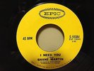 SHANE MARTIN, N. SOUL 45, I NEED YOU, EPIC # 5-10384, 1968