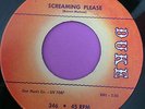 Northern Soul/ R&B 45 Buddy Ace-Screaming Please-Duke HEAR CLIP