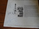 PETER PAUL AND MARY SELF TITLED LP SIGNED AUTOGRAPHED (RECORD AUTOGRAPH)