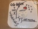 GG Allin & The Scumfucs - Eat My Fuc (Blood Records) OG Hand-Drawn Cover Nice