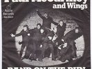 BEATLES / PAUL McCARTNEY & WINGS Band On The Run RARE M- Denmark 45 danish p/s