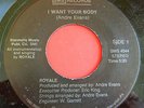 Mod Soul Boogie 45 ROYALE I Want Your Body b/w Say I Love You SMS 4544 1980 VG+