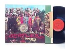 Beatles LP Sgt Peppers 1976 Gatefold Pepper Insert Orange Label  EX