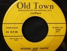 The Solitaires - Walkin' and Talkin' / No More Sorrows - Old Town 1049 M-