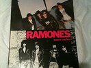 2 ramones vinyl albums,rocket to russia,and leave home,exellent condition