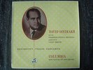 COLUMBIA 33CX 1194 DAVID OISTRAKH  BEETHOVEN  VIOLIN CONCERTO  SIXTEN EHRLING