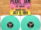 Pearl Jam - Spin the Black Circle Live At Soldier Field 2x LP Green Vinyl Mint