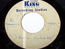 THE CHARMAINES I Saw A Star Fall Last Night  METAL ACETATE 45 ON KING {HEAR}