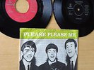 DOUBLE DEAL Please Please Me*BEATLES*1st DENMARK danish PicSlv TOP RARE  L??k?
