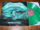 METALLICA - 'RIDE THE LIGHTNING' RARE NEW GREEN SLEEVE & VINYL