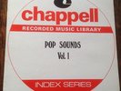 Pop Sounds Vol.1 Chappell CIS 5047 Killer Library LP Breaks Beats Samples Fuzz.
